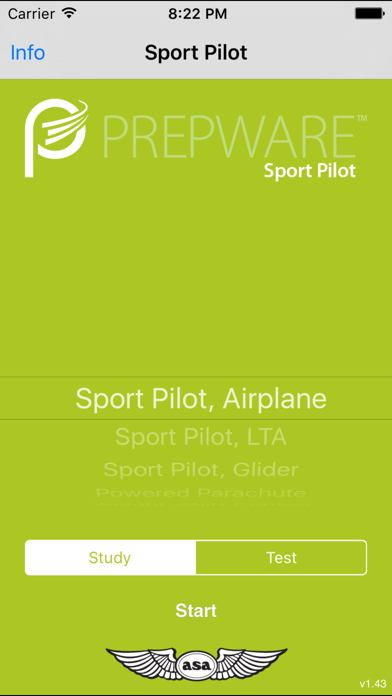 Prepware Sport Pilot Screenshot
