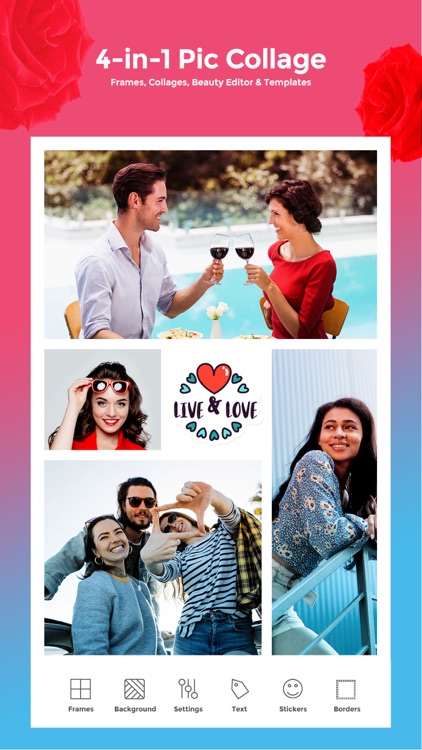 Frames - Picture Collage Maker screenshot-4