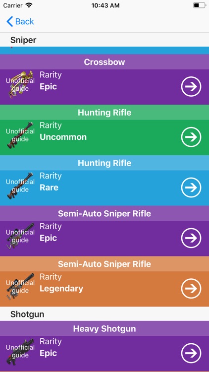 Gun Guide for Fortnite