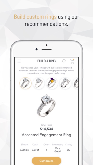 Engage: Wedding ring shop screenshot 3