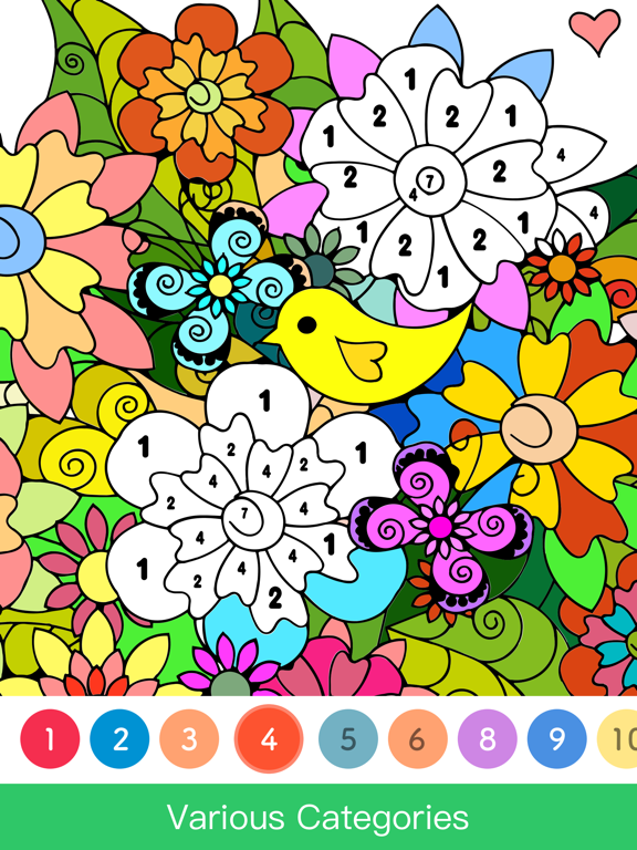 iPad Image of Paint.ly - Color by Number Art