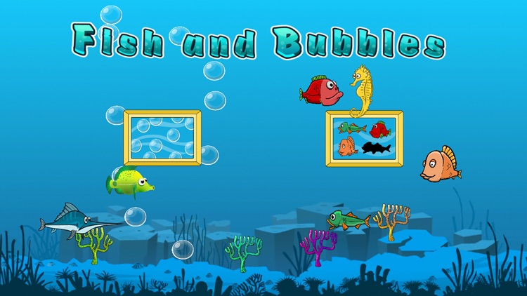 Toddler Puzzle: Fish & Bubbles screenshot-4