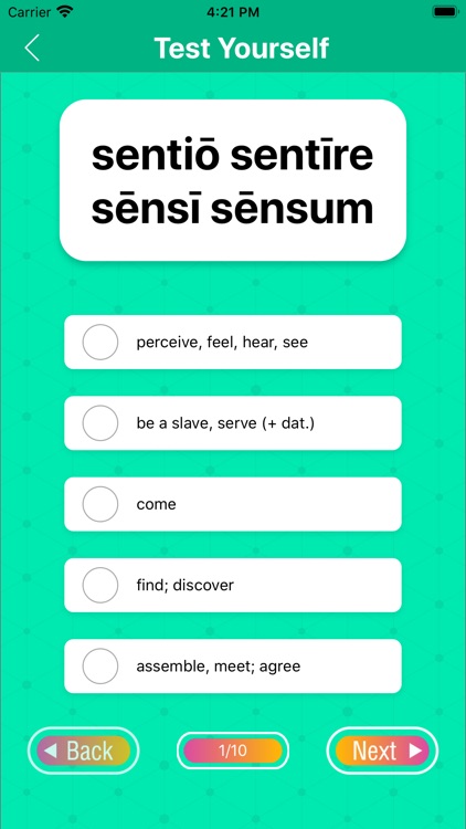 Learn Latin with Quizzes screenshot-3