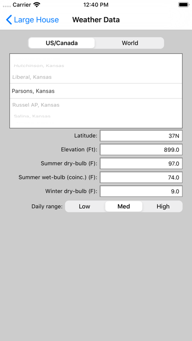 HVAC Residential Load Calcs Screenshot 3