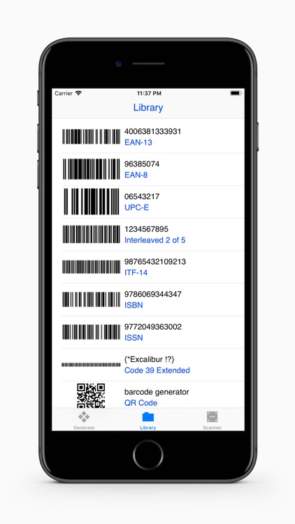 Barcodes Generator