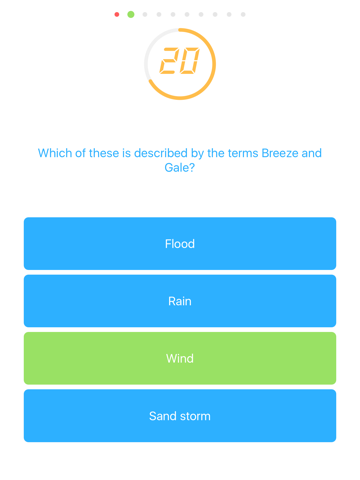 Amazing Science Quiz Lite screenshot 3