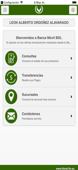 Banco del Litoral(圖2)-速報App