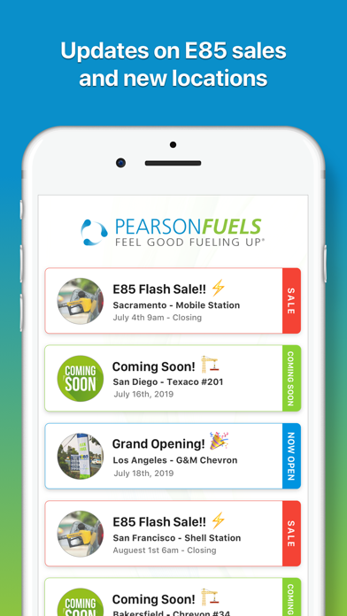 Pearson Fuels - E85 Stations screenshot 3