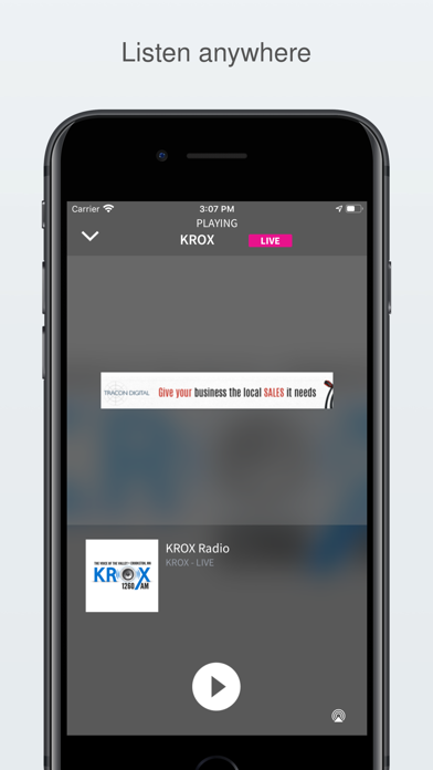 How to cancel & delete KROX Radio from iphone & ipad 2