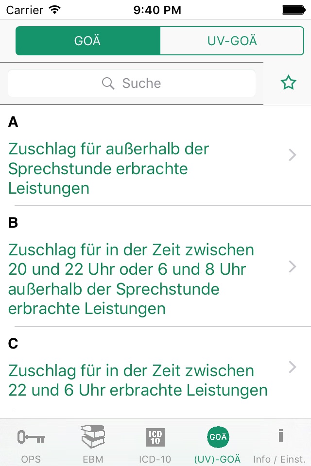 Dokdex - ICD-10, GOÄ, EBM, OPS screenshot 4
