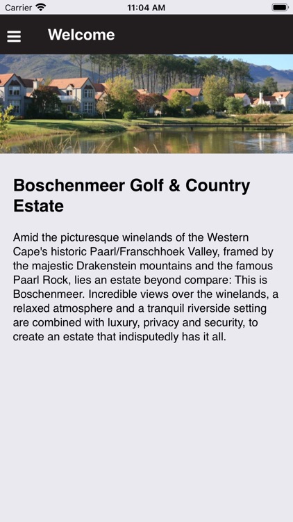 Boschenmeer Resident's App