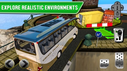 Ferry Port Car Parking Simulator - Real Monster Bus Driving Test Truck Racing Run Race Games Screenshot 2