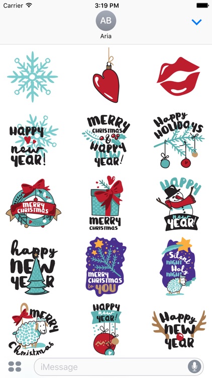 Merry Christmas to You Sticker