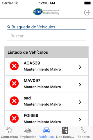 EHS Control de Contratistas screenshot 4