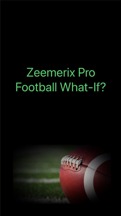 Zeemerix Pro Football What-If