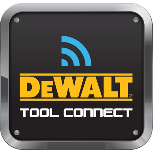 DEWALT Tool Connect iOS App