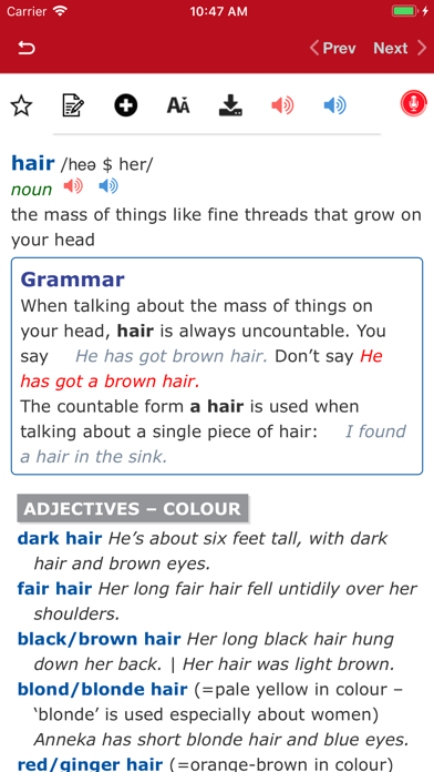 English Dictionary - LDOCE PRO screenshot 3