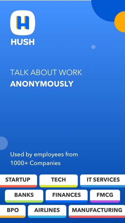 Hush - Community For Employees