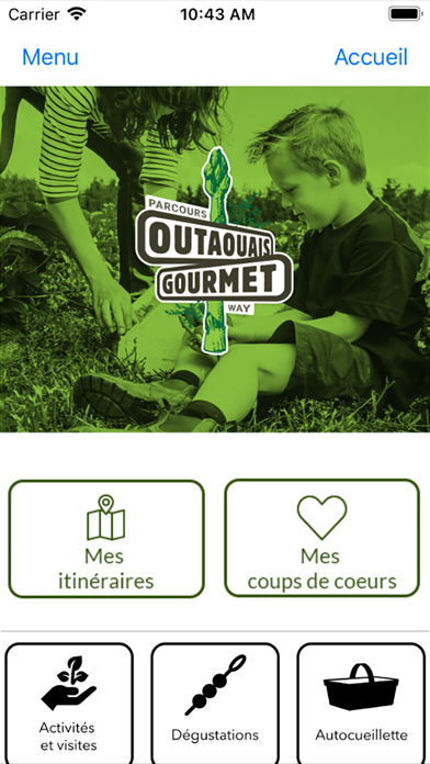 How to cancel & delete Parcours Outaouais Gourmet from iphone & ipad 1