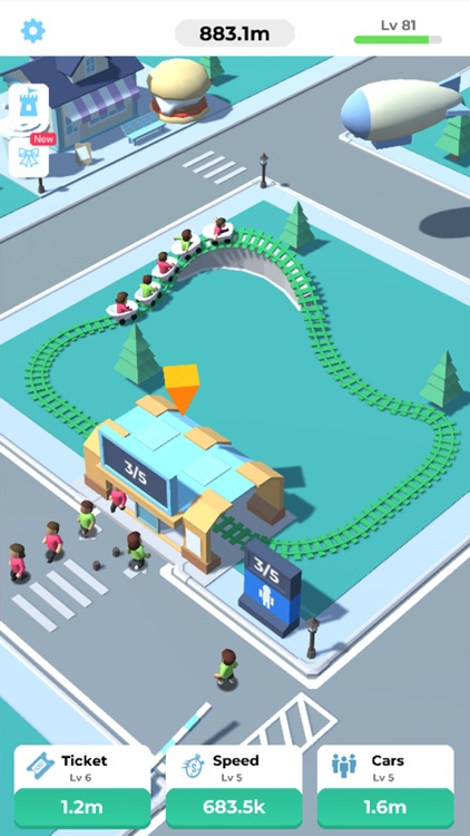 Idle Roller Coaster