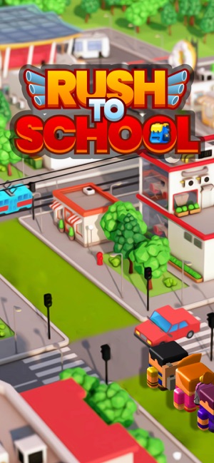 Rush to School - Road Crossing