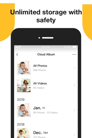 Growing-Baby Photo Sharing App screenshot 3