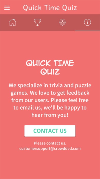 Quick Time Quiz screenshot 4