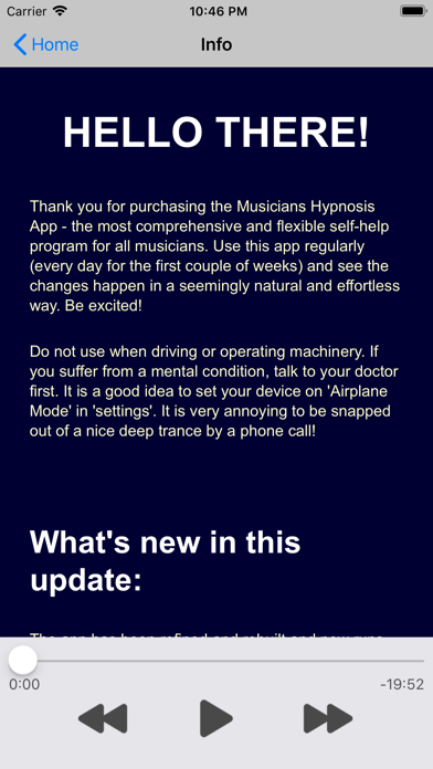 Musicians Hypnosis Screenshot 4