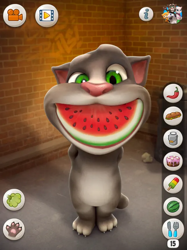Captura de Pantalla 2 Talking Tom para iPad iphone