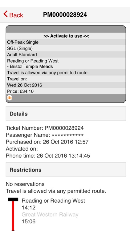 RailBlazers m-tickets