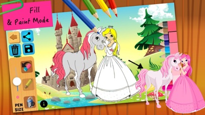 How to cancel & delete Princess Fairy Tales Coloring from iphone & ipad 2