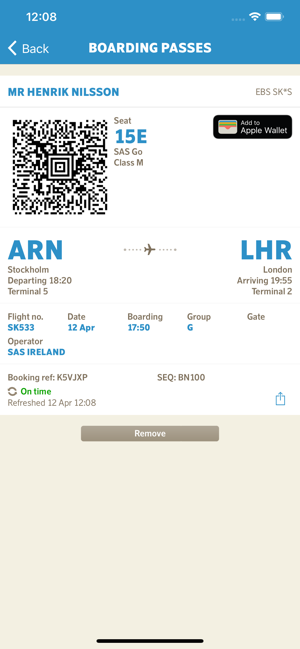 sas add baggage to booking