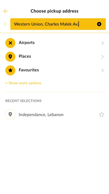 UGO TAXI Get a ride in Lebanon screenshot-3