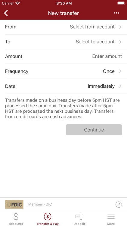 First Hawaiian Bank Mobile screenshot-4