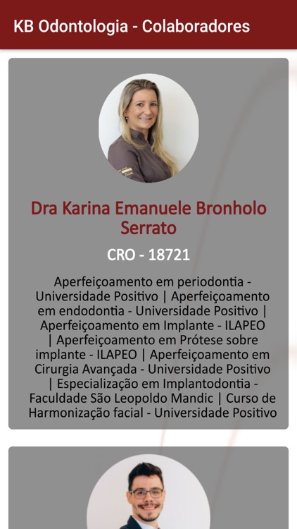 Karina Bronholo Odontologia screenshot-3