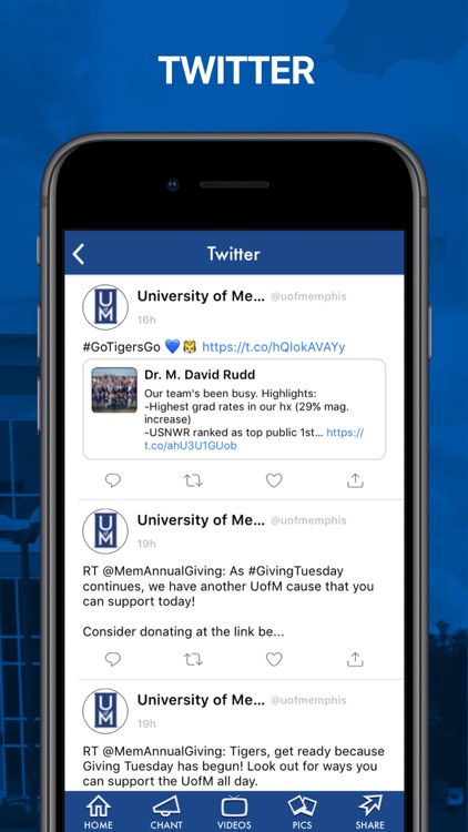 The University of Memphis screenshot-4