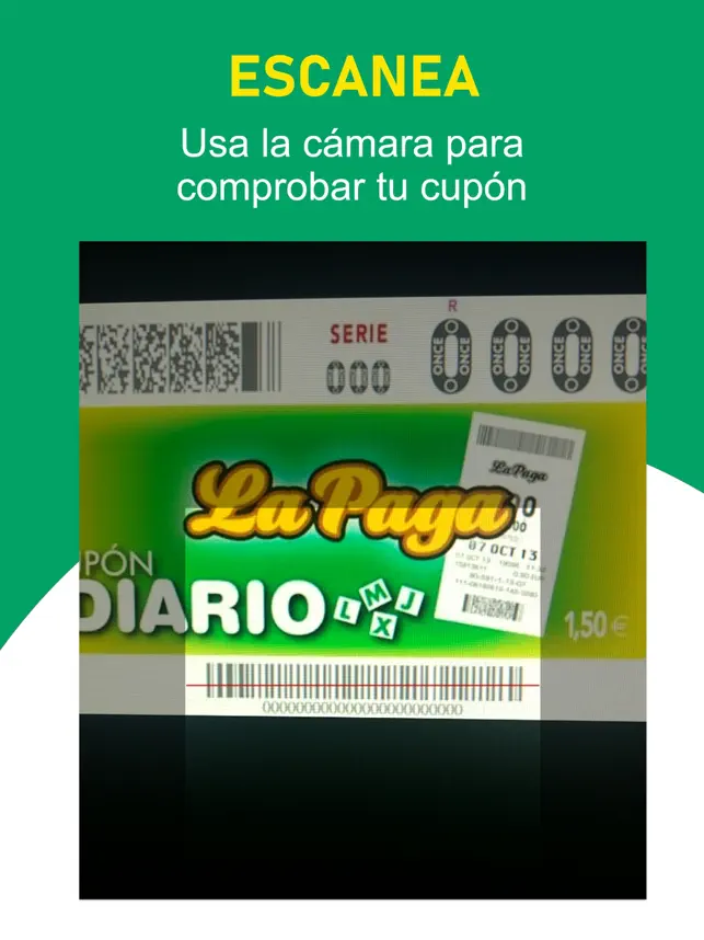 Snímek obrazovky 3 La ONCE - Sorteo Cupón 2020 iphone