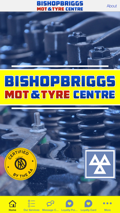 How to cancel & delete Bishopbriggs MOT & Tyre Centre from iphone & ipad 1