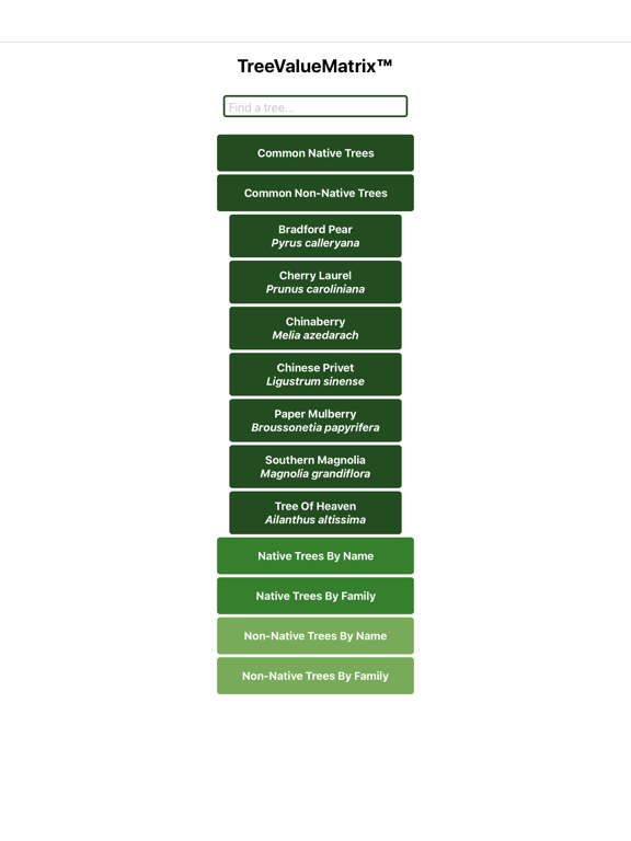 Screenshot #6 pour TreeValueMatrix