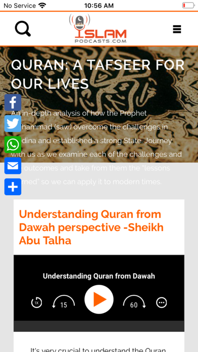 Islam Podcasts screenshot 3