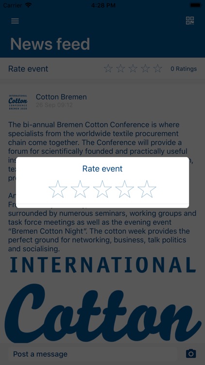 Cotton Conference Bremen screenshot-6
