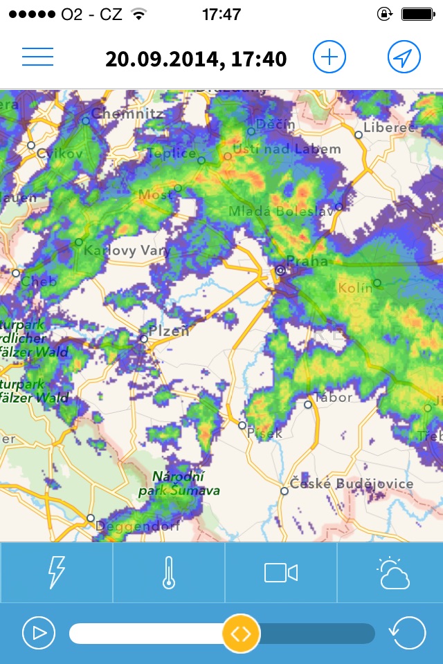 Meteoradar screenshot 4