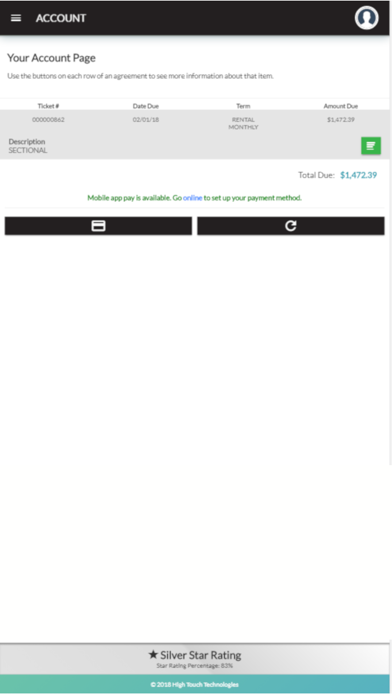 Bolin Rental Purchase Portal screenshot 2