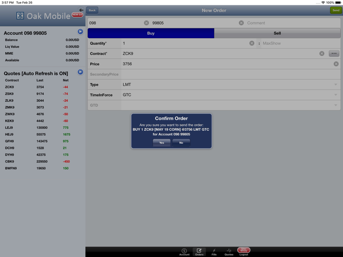 ADMIS Oak 3.0 Mobile