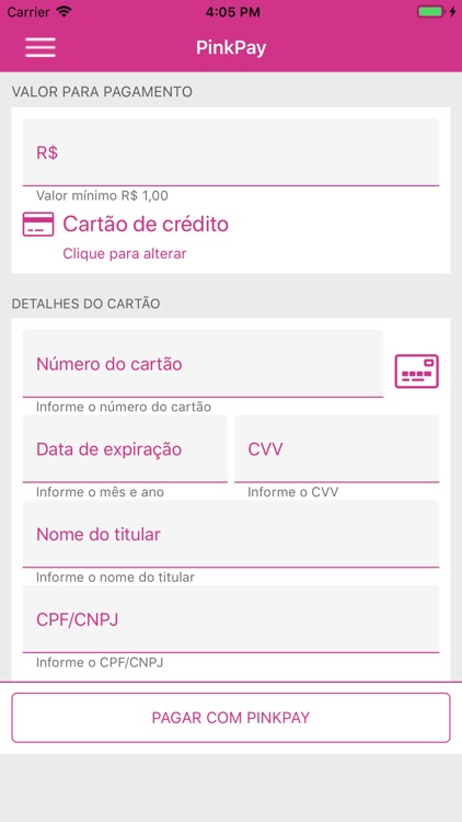 PinkPay Vendas