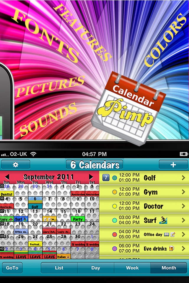 MyBestLife Calendar screenshot 4