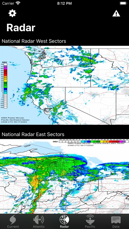 NOAA Hurricane Center screenshot-7