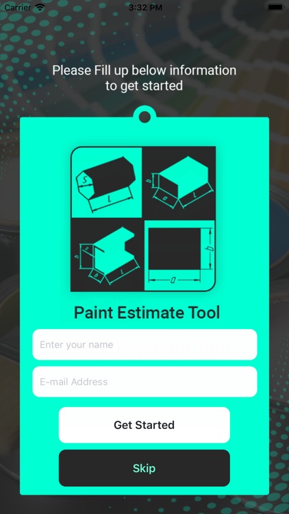 Paint estimate tool