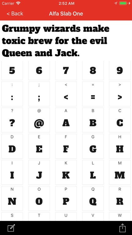 Fontasy - Font Browser