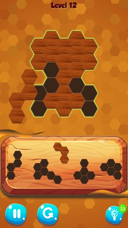 Hexa Woody Block Puzzle